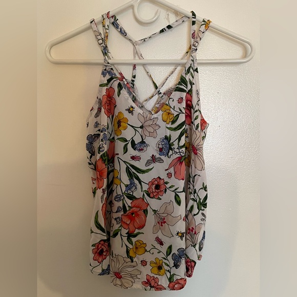 Hollister Tops - Hollister Floral Tank S